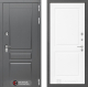 Входная металлическая Дверь Лабиринт (LABIRINT) Платинум 11 Белый софт в Подольск