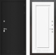 Дверь Лабиринт (LABIRINT) Classic шагрень черная 27 Белый (RAL-9003) в Подольск