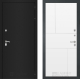 Дверь Лабиринт (LABIRINT) Classic шагрень черная 21 Белый софт в Подольск