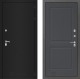 Дверь Лабиринт (LABIRINT) Classic шагрень черная 11 Графит софт в Подольск