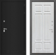Входная металлическая Дверь Лабиринт (LABIRINT) Classic шагрень черная 08 Кристалл вуд в Подольск