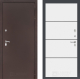 Входная металлическая Дверь Лабиринт (LABIRINT) Classic антик медь 25 Белый софт в Подольск