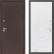 Входная металлическая Дверь Лабиринт (LABIRINT) Classic антик медь 23 Белый софт в Подольск