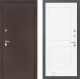 Входная металлическая Дверь Лабиринт (LABIRINT) Classic антик медь 11 Белый софт в Подольск