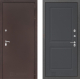 Входная металлическая Дверь Лабиринт (LABIRINT) Classic антик медь 11 Графит софт в Подольск