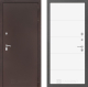Входная металлическая Дверь Лабиринт (LABIRINT) Classic антик медь 13 Белый софт в Подольск