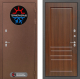 Входная металлическая Дверь Лабиринт (LABIRINT) Термо Магнит 03 Орех бренди в Подольск