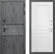 Входная металлическая Дверь Лабиринт (LABIRINT) Инфинити 03 Белый софт в Подольск