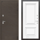 Входная металлическая Дверь Лабиринт (LABIRINT) Смоки 26 Белый (RAL-9003) в Подольск