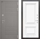Входная металлическая Дверь Лабиринт (LABIRINT) Формо 26 Белый (RAL-9003) в Подольск