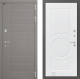 Входная металлическая Дверь Лабиринт (LABIRINT) Формо 23 Белый софт в Подольск