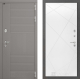 Входная металлическая Дверь Лабиринт (LABIRINT) Формо 24 Белый софт в Подольск