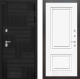 Входная металлическая Дверь Лабиринт (LABIRINT) Pazl 26 Белый (RAL-9003) в Подольск