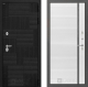Входная металлическая Дверь Лабиринт (LABIRINT) Pazl 22 Белый софт в Подольск