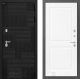 Входная металлическая Дверь Лабиринт (LABIRINT) Pazl 11 Белый софт в Подольск