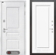 Входная металлическая Дверь Лабиринт (LABIRINT) Versal 27 Белый (RAL-9003) в Подольск