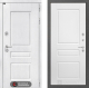 Входная металлическая Дверь Лабиринт (LABIRINT) Versal 03 Белый софт в Подольск
