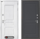 Входная металлическая Дверь Лабиринт (LABIRINT) Versal 11 Графит софт в Подольск
