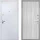 Входная металлическая Дверь Интекрон (INTECRON) Колизей White В-07 с молдингом Сандал белый в Подольск