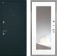 Дверь Интекрон (INTECRON) Греция ФЛЗ-120-М Зеркало Белый матовый в Подольск