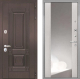 Входная металлическая Дверь Интекрон (INTECRON) Италия ФЛЗ-516 Зеркало Сосна белая в Подольск