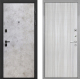 Входная металлическая Дверь Интекрон (INTECRON) Профит Black Мрамор Светлый В-07 с молдингом Сандал белый в Подольск