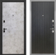 Входная металлическая Дверь Интекрон (INTECRON) Профит Black Мрамор Светлый ФЛ-295 Лофт черный в Подольск