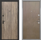 Входная металлическая Дверь Интекрон (INTECRON) Профит Black Дуб Турин Гладкая шпон Венге коричневый в Подольск
