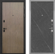 Входная металлическая Дверь Интекрон (INTECRON) Профит Black Венге Коричневый Гладкая Гранит лава оникс в Подольск