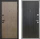 Входная металлическая Дверь Интекрон (INTECRON) Профит Black Венге Коричневый ФЛ-295 Лофт черный в Подольск