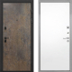Входная металлическая Дверь Интекрон (INTECRON) Профит Black Гранж Гладкая Силк Сноу в Подольск