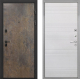 Входная металлическая Дверь Интекрон (INTECRON) Профит Black Гранж ФЛ-316 Белый ясень в Подольск