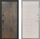 Входная металлическая Дверь Интекрон (INTECRON) Профит Black Гранж ФЛ-102 Сосна белая в Подольск