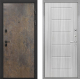 Входная металлическая Дверь Интекрон (INTECRON) Профит Black Гранж ФЛ-39 Сандал белый в Подольск