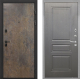 Входная металлическая Дверь Интекрон (INTECRON) Профит Black Гранж ФЛ-243 Графит вуд дуб в Подольск