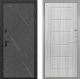 Входная металлическая Дверь Интекрон (INTECRON) Профит Black Гранит Лава Оникс ФЛ-39 Сандал белый в Подольск