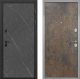 Входная металлическая Дверь Интекрон (INTECRON) Профит Black Гранит Лава Оникс Гладкая Гранж в Подольск
