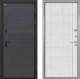 Входная металлическая Дверь Интекрон (INTECRON) Профит Black Эковенге В-07 с молдингом Лофт белый в Подольск