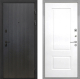 Входная металлическая Дверь Интекрон (INTECRON) Профит Black ФЛ-295 Альба Роял Вуд белый в Подольск