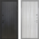 Входная металлическая Дверь Интекрон (INTECRON) Профит Black ФЛ-295 В-07 с молдингом Сандал белый в Подольск