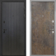 Входная металлическая Дверь Интекрон (INTECRON) Профит Black ФЛ-295 Гладкая Гранж в Подольск