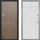 Входная металлическая Дверь Интекрон (INTECRON) Гектор Венге Коричневый В-07 с молдингом Лофт белый в Подольск