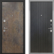 Входная металлическая Дверь Интекрон (INTECRON) Гектор Гранж ФЛ-295 Лофт черный в Подольск