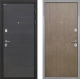 Входная металлическая Дверь Интекрон (INTECRON) Гектор Эковенге Гладкая шпон Венге коричневый в Подольск