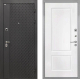 Входная металлическая Дверь Интекрон (INTECRON) Олимпия Black 4К КВ-2 Белый матовый в Подольск