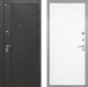 Входная металлическая Дверь Интекрон (INTECRON) Олимпия Black 4К Лучи-М Софт милк в Подольск