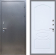 Входная металлическая Дверь Рекс (REX) 11 FL-128 Силк Сноу в Подольск
