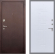 Входная металлическая Дверь Рекс (REX) 2 Медный Антик FL-289 Белый ясень в Подольск