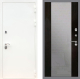 Входная металлическая Дверь Рекс (REX) 5 Белая Шагрень СБ-16 Зеркало Венге в Подольск