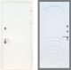 Дверь Рекс (REX) 5 Белая Шагрень FL-128 Белый ясень в Подольск